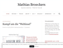 Tablet Screenshot of broeckers.com